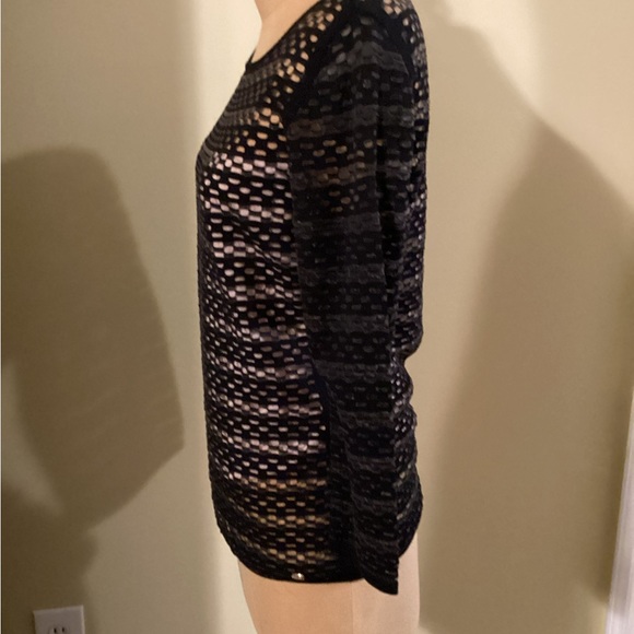 Escada sheer lace top with camisole, size M - Picture 2 of 5